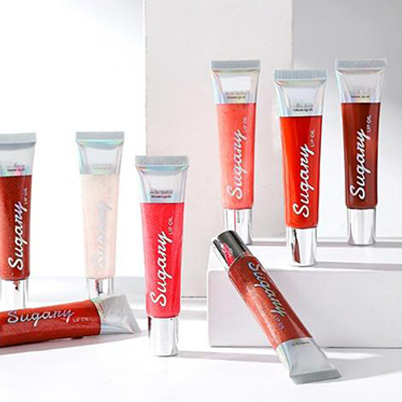 🔥✨Crystal Sparkle Lip Gloss with Hydrating Shine