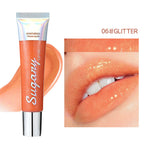 🔥✨Crystal Sparkle Lip Gloss with Hydrating Shine