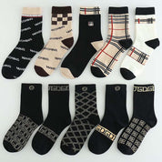 💯Soft and Highly Elastic🧦Men's Trendy Mid Calf Socks