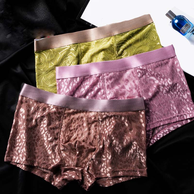 Men's Soft Breathable Mesh Boxer Briefs🩲