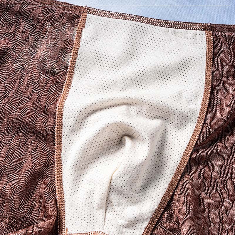 Men's Soft Breathable Mesh Boxer Briefs🩲