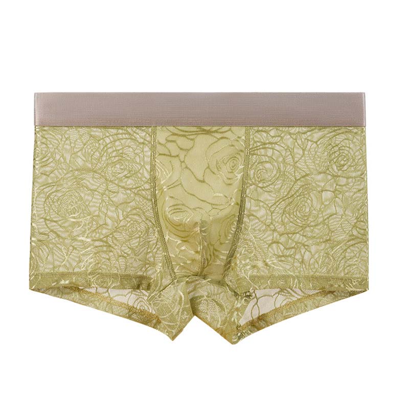 Men's Soft Breathable Mesh Boxer Briefs🩲