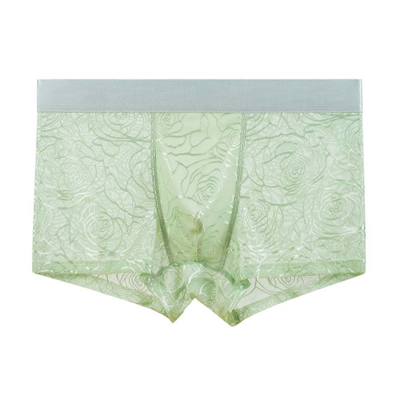 Men's Soft Breathable Mesh Boxer Briefs🩲