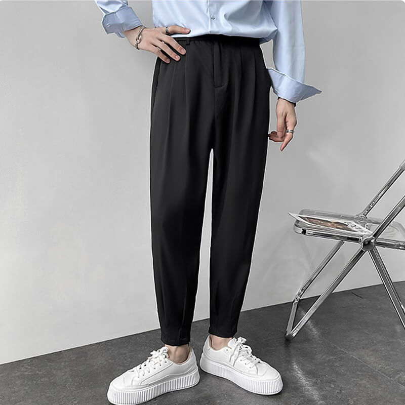 Limited-time flash sale⚡Harem casual zipper suit pants