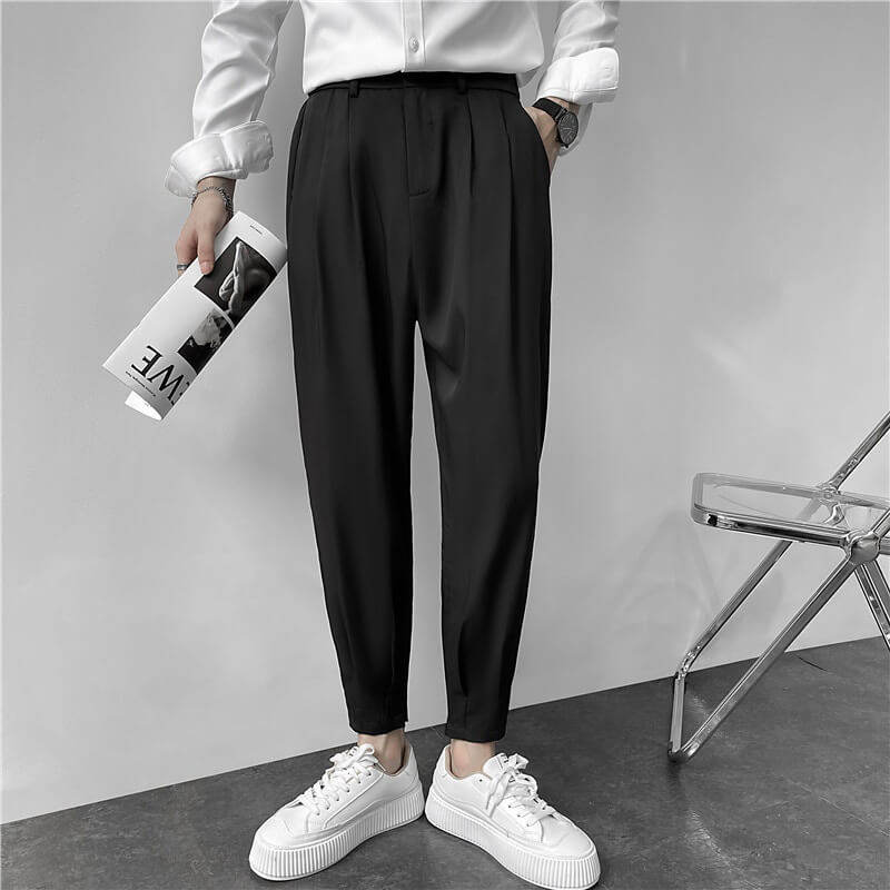 Limited-time flash sale⚡Harem casual zipper suit pants