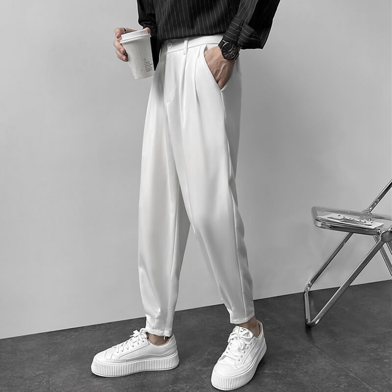 Limited-time flash sale⚡Harem casual zipper suit pants