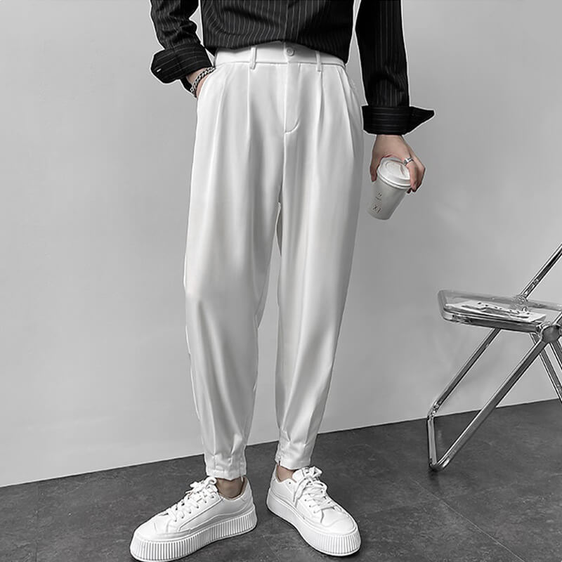 Limited-time flash sale⚡Harem casual zipper suit pants