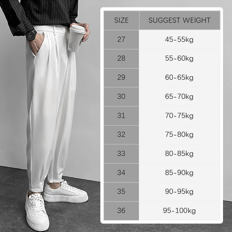 Limited-time flash sale⚡Harem casual zipper suit pants