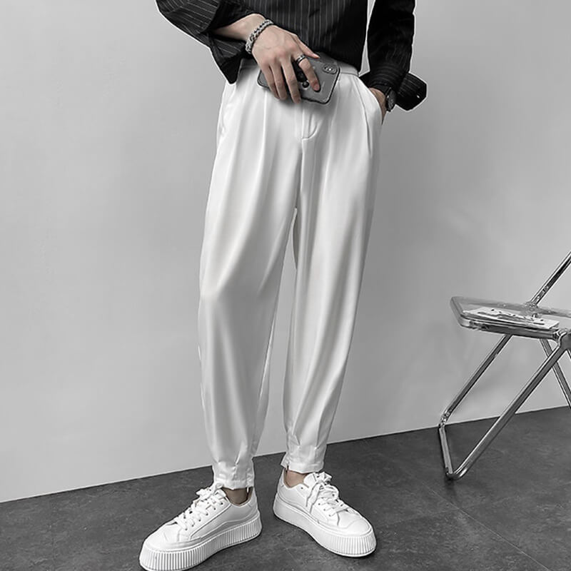 Limited-time flash sale⚡Harem casual zipper suit pants