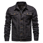 Men's Casual Button Down Denim Jacket
