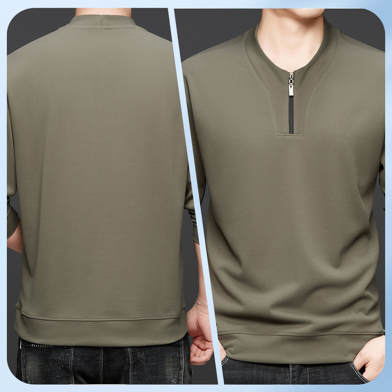 💥Limited time 50% off🎉Men's Half Zip V-Neck Casual Henley Shirt