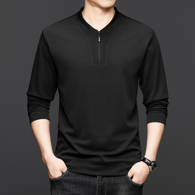 💥Limited time 50% off🎉Men's Half Zip V-Neck Casual Henley Shirt
