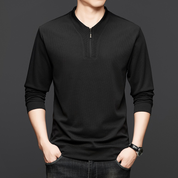 💥Limited time 50% off🎉Men's Half Zip V-Neck Casual Henley Shirt