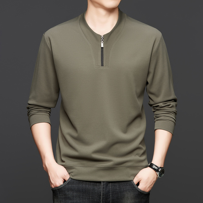 💥Limited time 50% off🎉Men's Half Zip V-Neck Casual Henley Shirt