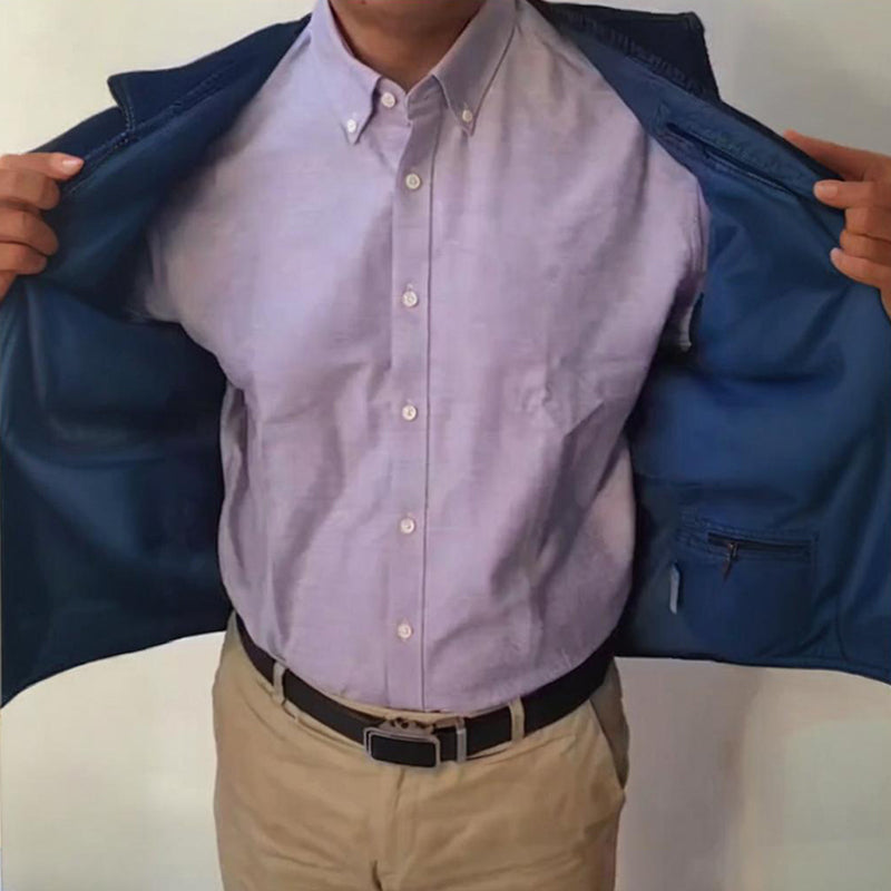☀️Men's Cotton Denim Vest-Plush Lining & Unlined Styles