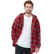 Stylish & Comfortable✨Men's Classic Plaid Hoodie
