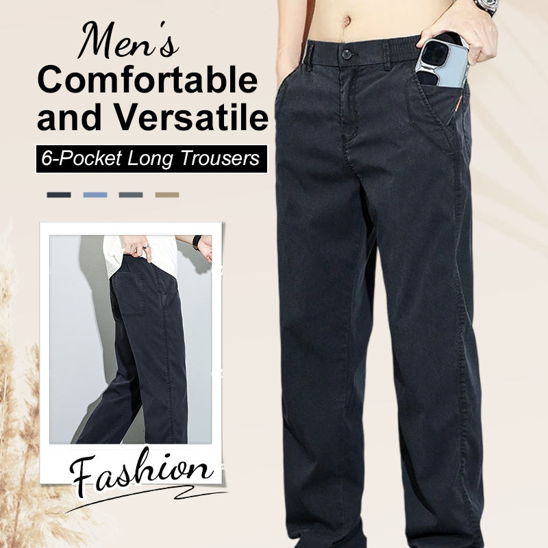 🔥50%OFF🔥Men's Comfortable and Versatile 6-Pocket Casual Pants