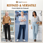 Women's High Waist Stretch Casual Yoga Wide Leg Pants