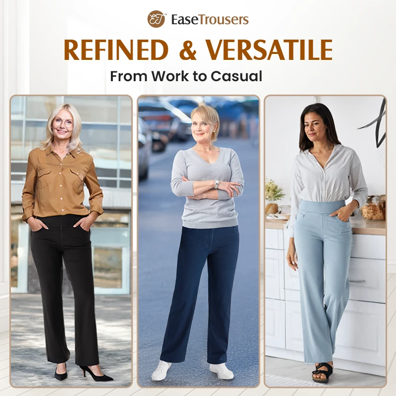 Women's High Waist Stretch Casual Yoga Wide Leg Pants