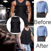 Men's Slimming & Fat Losing Zipper Vest