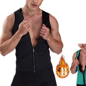 Men's Slimming & Fat Losing Zipper Vest