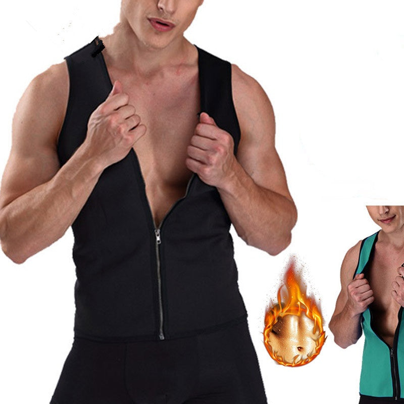 Men's Slimming & Fat Losing Zipper Vest
