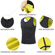 Men's Slimming & Fat Losing Zipper Vest