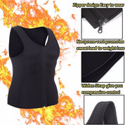Men's Slimming & Fat Losing Zipper Vest