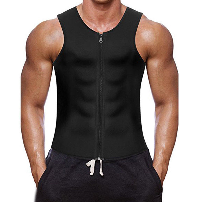 Men's Slimming & Fat Losing Zipper Vest