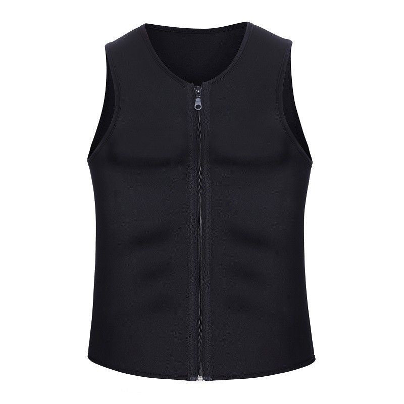 Men's Slimming & Fat Losing Zipper Vest
