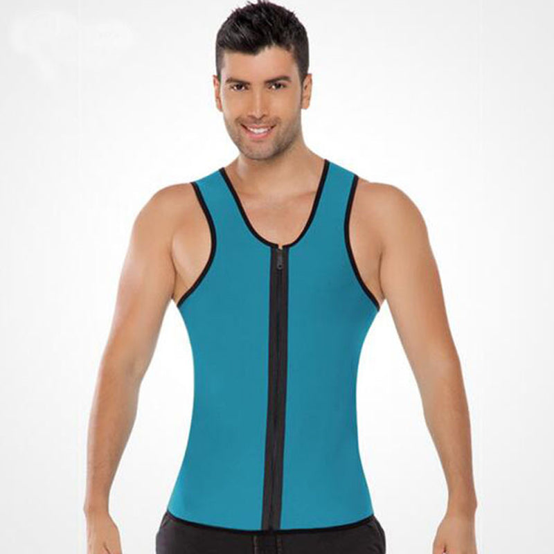 Men's Slimming & Fat Losing Zipper Vest