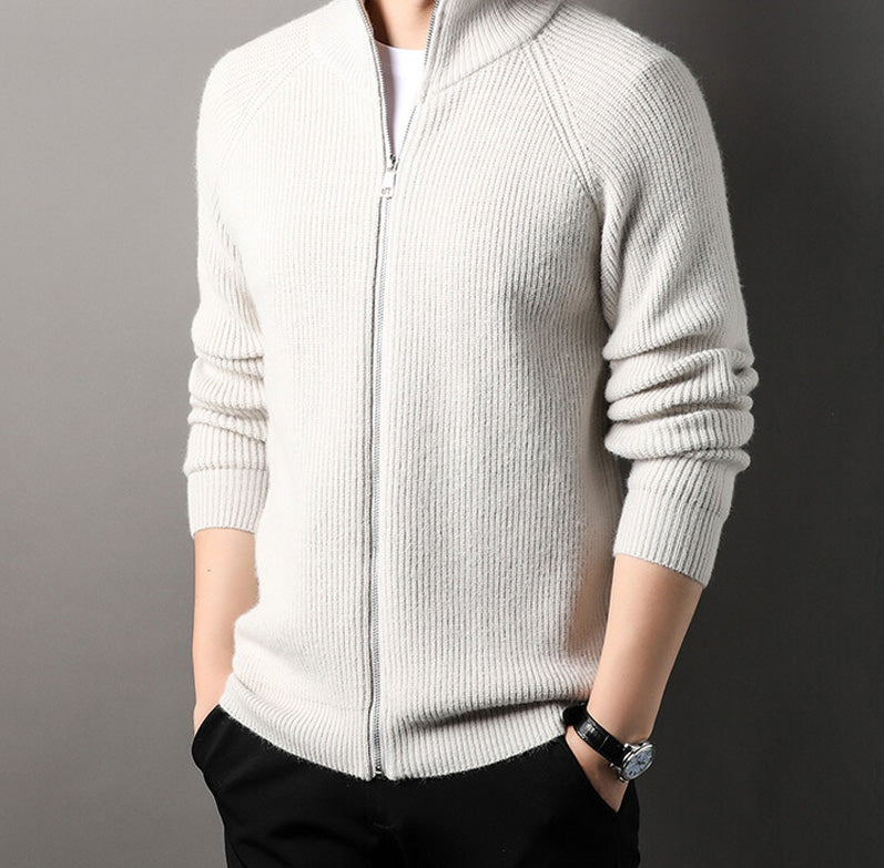 Men’s Full Zip Cardigan Sweater