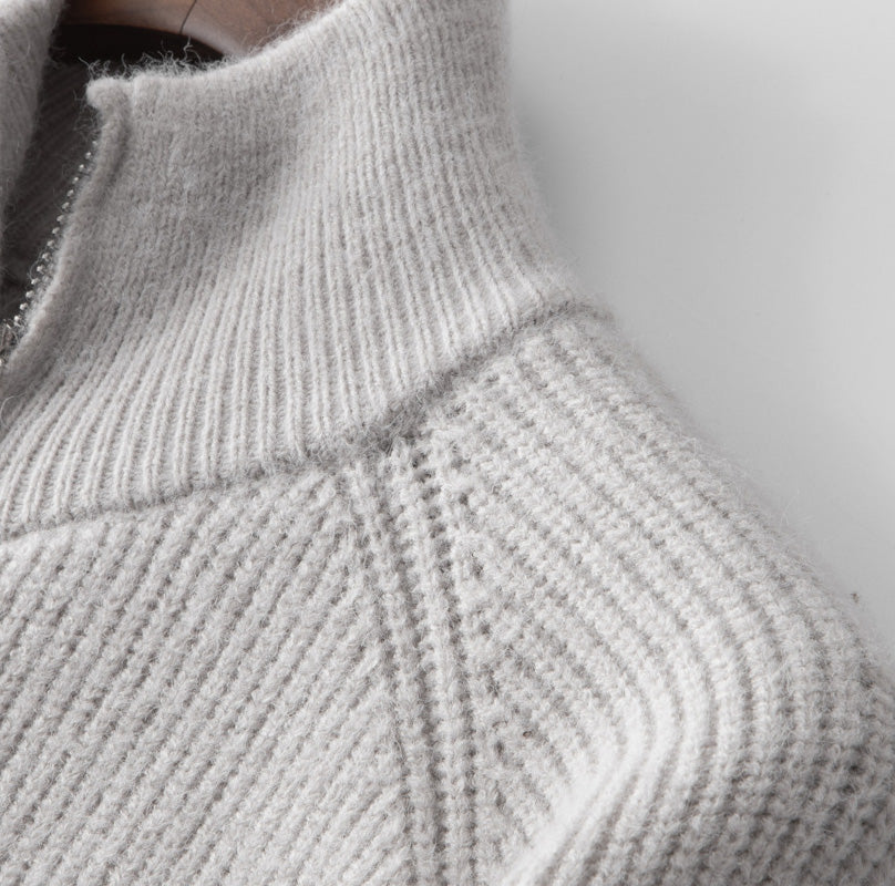 Men’s Full Zip Cardigan Sweater