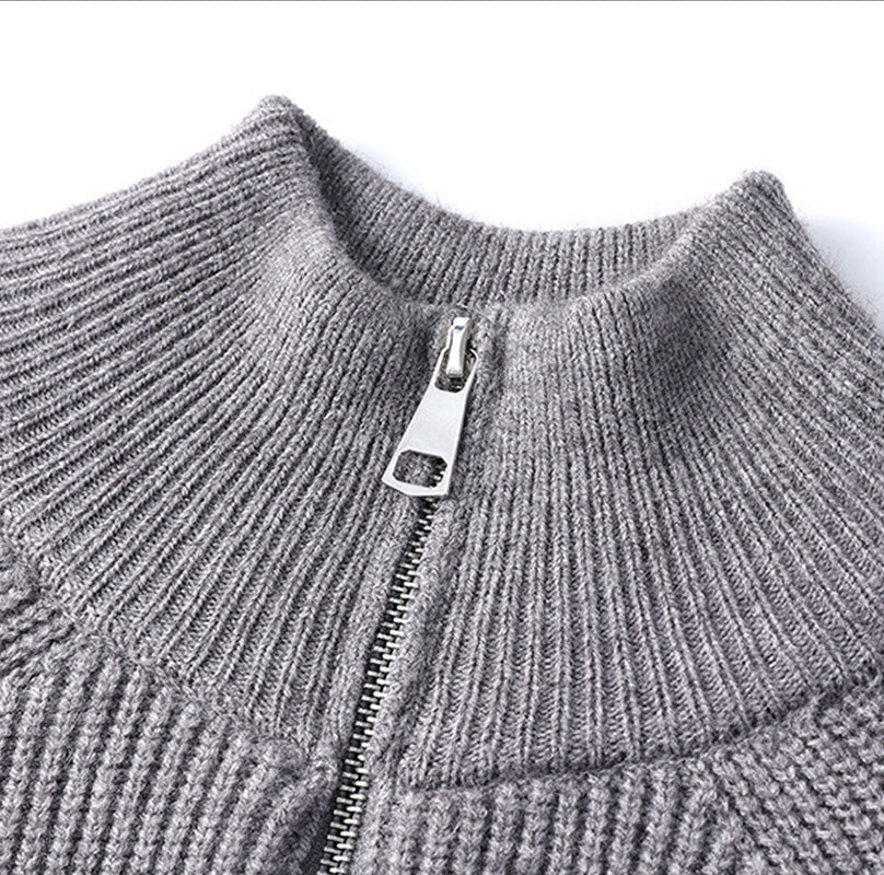Men’s Full Zip Cardigan Sweater