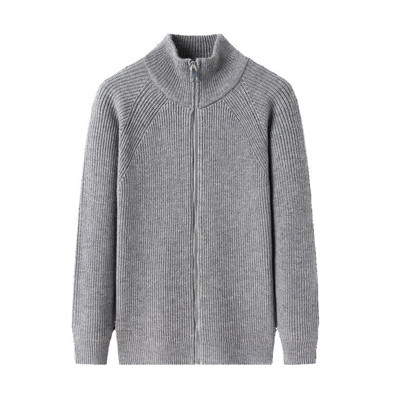 Men’s Full Zip Cardigan Sweater