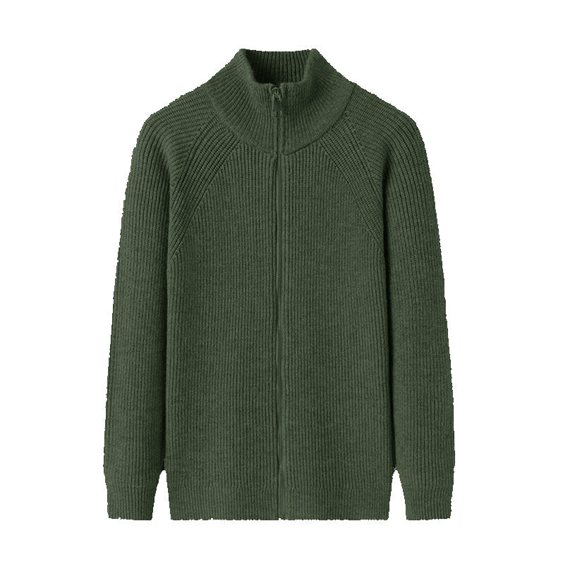 Men’s Full Zip Cardigan Sweater