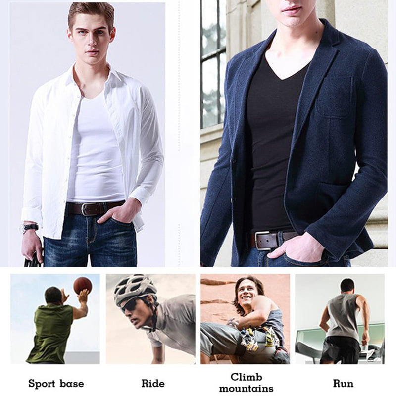 Men's Stretch Privacy-Protecting Seamless Vest