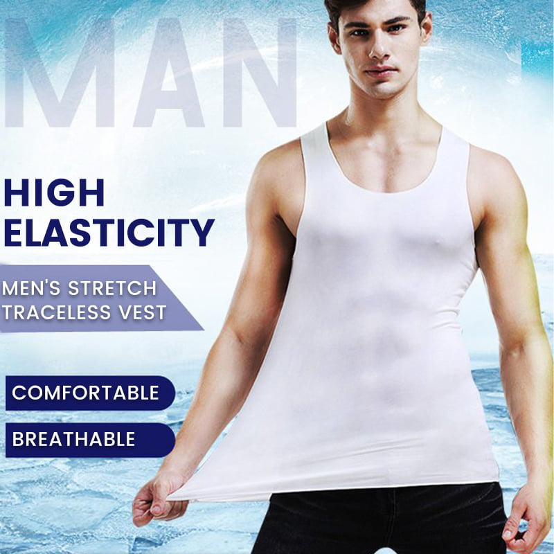 Men's Stretch Privacy-Protecting Seamless Vest