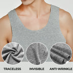 Men's Stretch Privacy-Protecting Seamless Vest