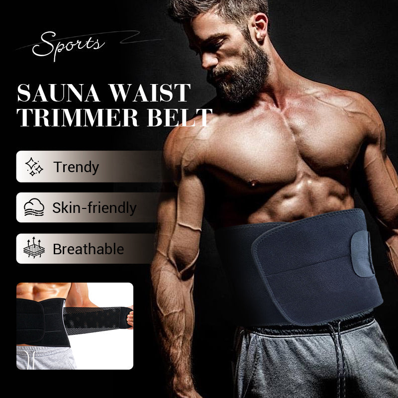 Men's Sauna Waist Trimmer Belt