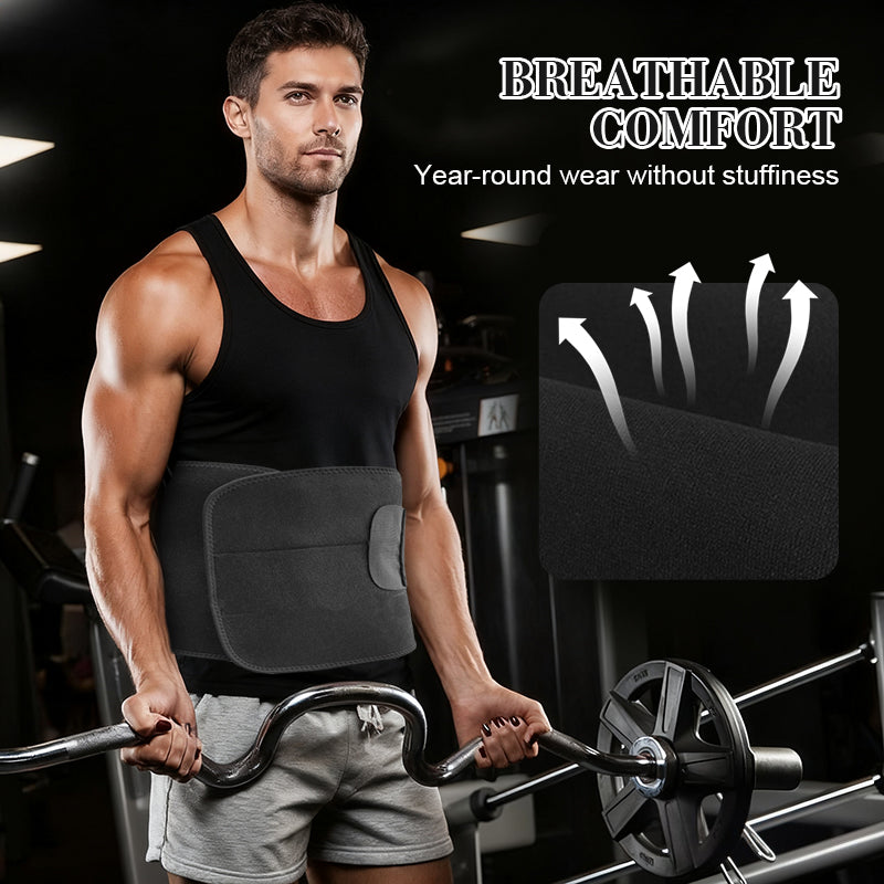 Men's Sauna Waist Trimmer Belt