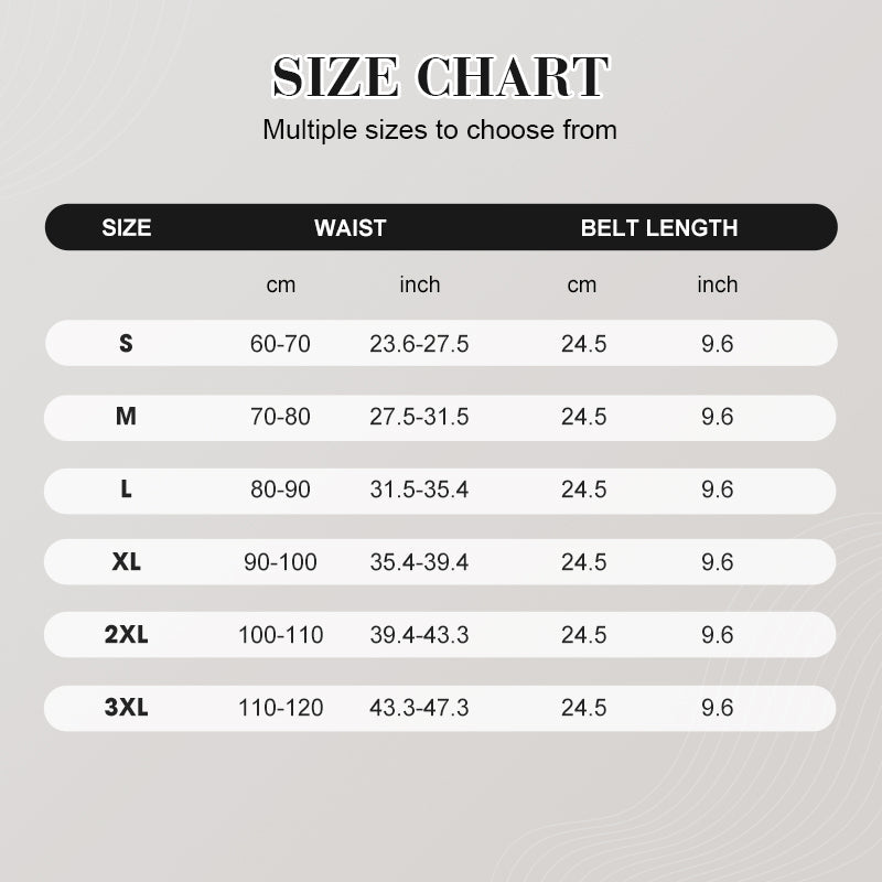 Men's Sauna Waist Trimmer Belt