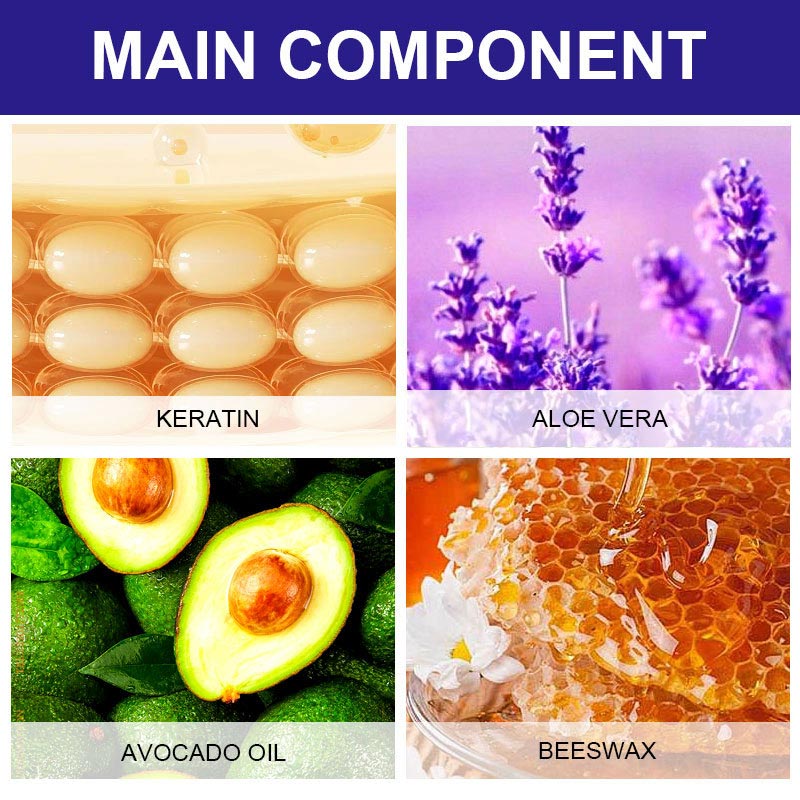 💗LAST DAY - BUY 1 GET 1 FREE💗Purple Keratin Hair Mask - Intense Repair for Curly or Color-Treated Hair, Restores Shine & Softness in 3 Mins🌿🧴