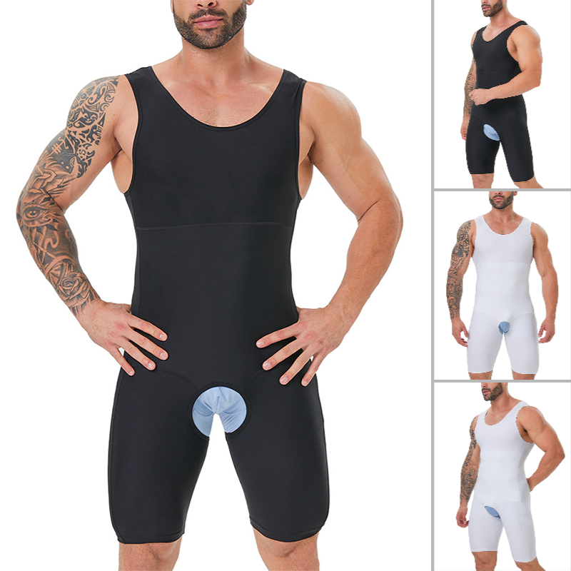 Men's Slimming Full Body Shaper Bodysuit