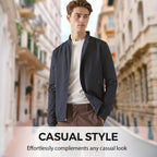 Men's Fall/Winter Casual Zipper Windproof Warm Jacket