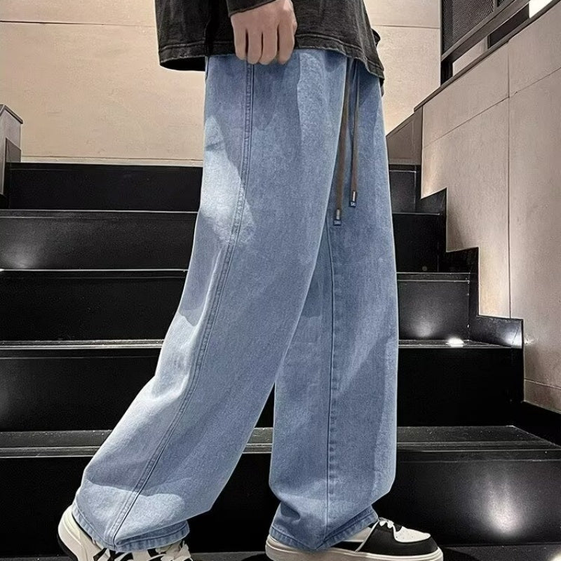 🔥HOT SALE 50%OFF🔥Men's Casual Loose Fit Wide Leg Jeans