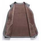 [warm gift] Men’s Winter Fleece Padded Insulation Vest