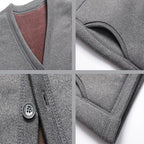[warm gift] Men’s Winter Fleece Padded Insulation Vest
