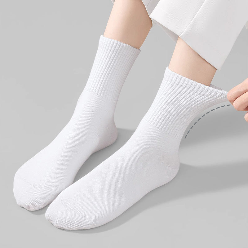 Men's Antibacterial Sweat Wicking Sports Socks 5 Pairs Set