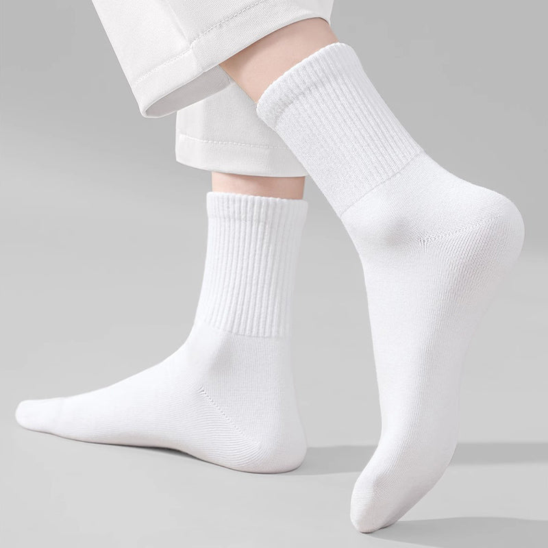 Men's Antibacterial Sweat Wicking Sports Socks 5 Pairs Set